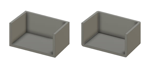 Adding Radii to Plastic Injection Molded Parts