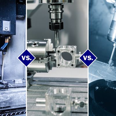 Comparing 3 4 and 5-Axis Milling Machines